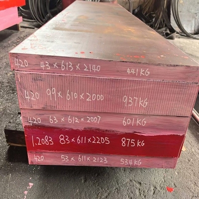Công cụ khuôn làm việc nguội 50mm D3 Tấm thép phay 1.2080 / Cr12